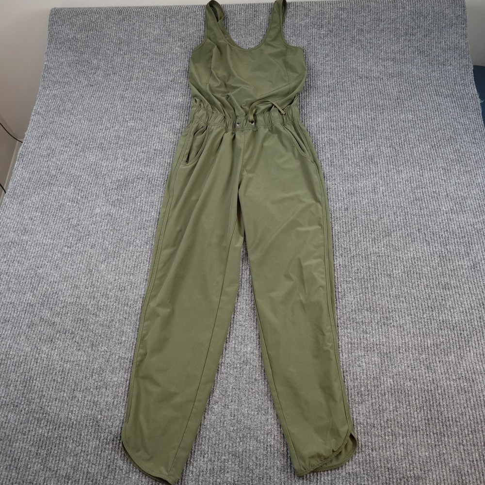 Patagonia Fleetwith Romper Womens Small Green Sleeveless Jumpsuit 56995 SP23